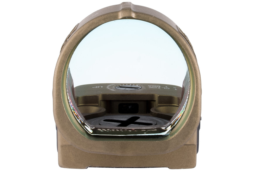 TRIJICON SRO 1.0 MOA Red Dot with Adjustable LED Coyote Brown Anodized